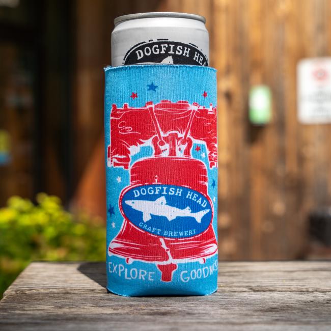 Slim Liberty Bell Can Cooler