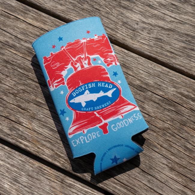 Slim Liberty Bell Can Cooler