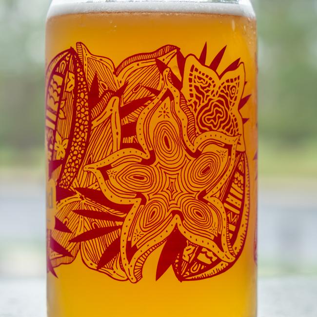 star pucker can glass.