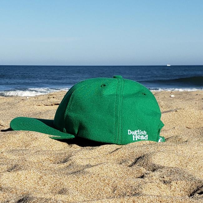 Green Shark & Shield Cap