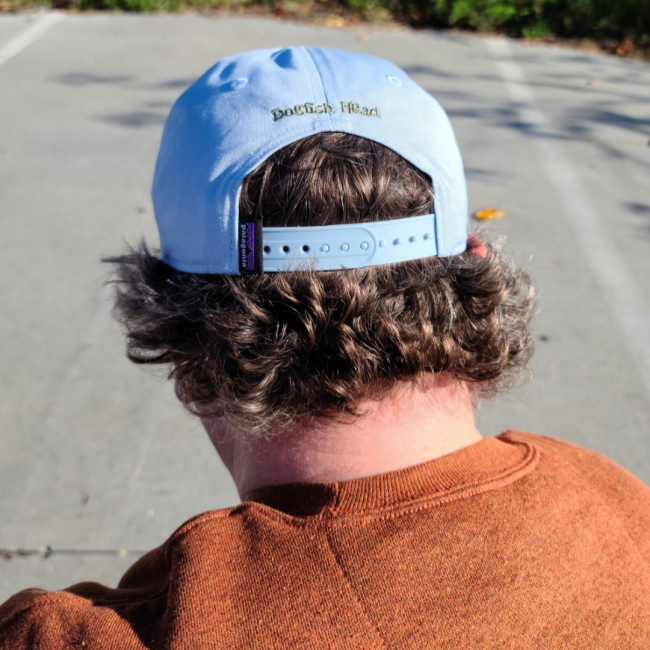 Blue Funfarer Hat Dogfish Head Craft Brewed Ales Off Centered
