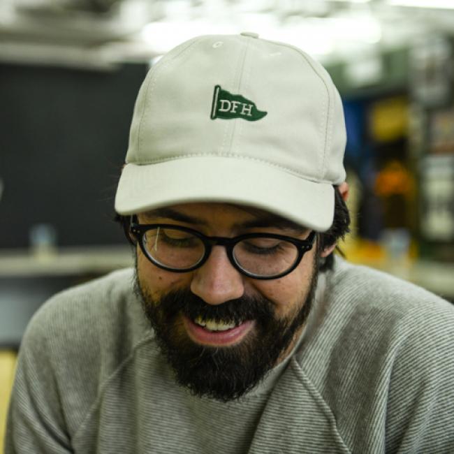 Dogfish Head Tan Pennant Cap