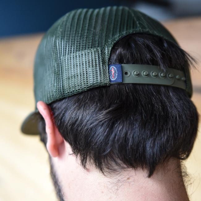 Dogfish Head Striped Trucker