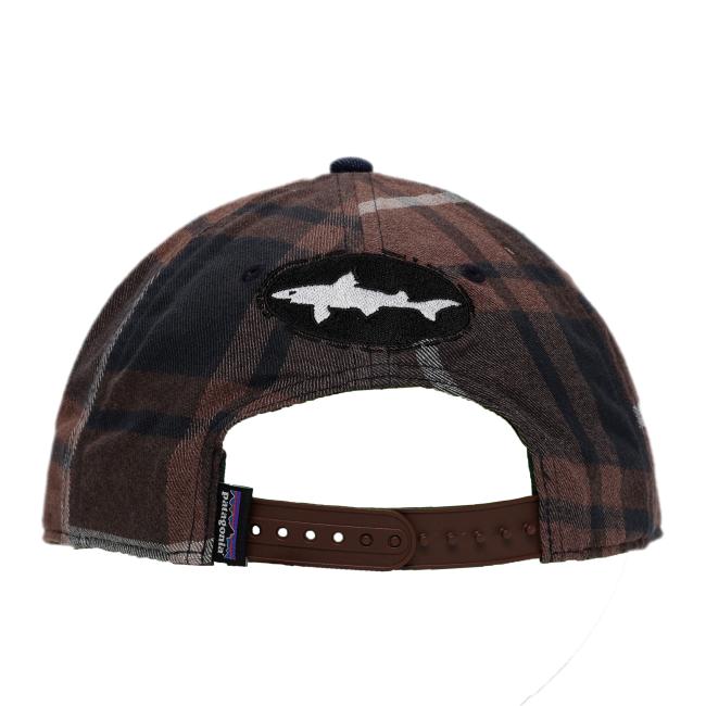 Patagonia Brown Plaid Cap