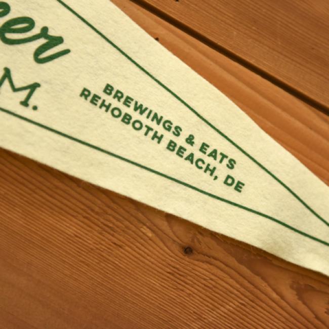 Homemade Beer Pennant 1