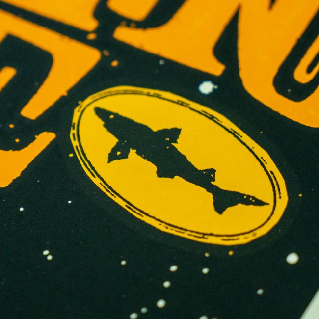 2022 Punkin Screen Print Up Close Photo Showing The Dogfish Head Logo