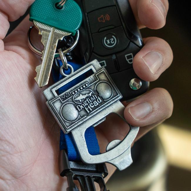 Boombox Keychain opener