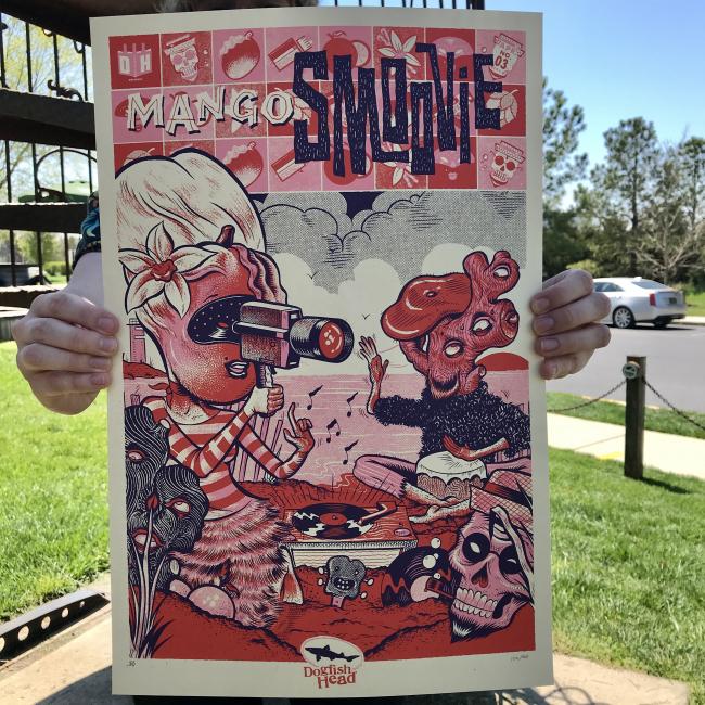 Mango Smoovie Screenprint