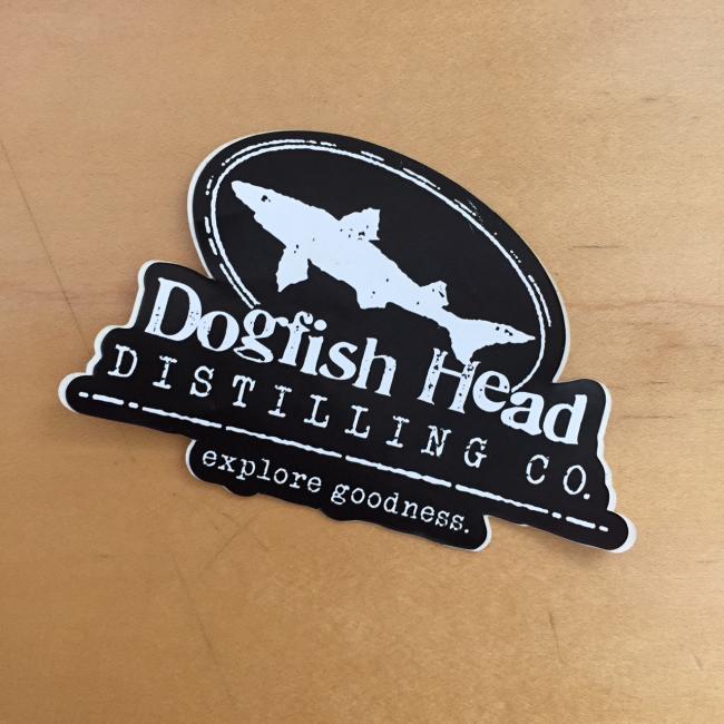 DOGFISH HEAD Tweason Ale tap STICKER decal craft beer dog fish brewery 