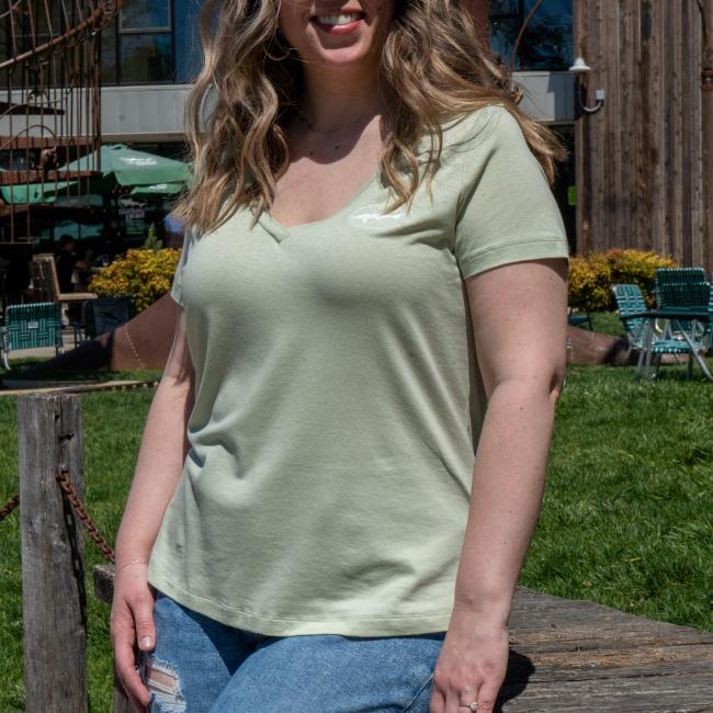 Patagonia v sale neck t shirt
