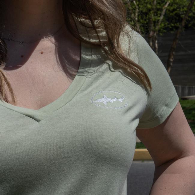 Patagonia v online neck t shirt