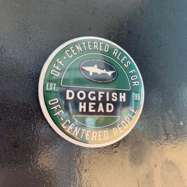 Dogfish Head Metal Logo Magnet