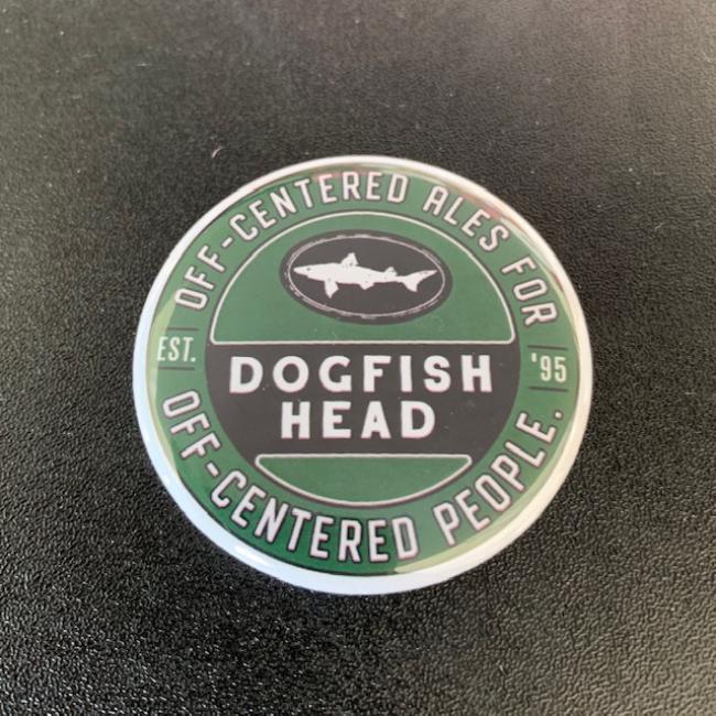 Dogfish Head Metal Logo Magnet