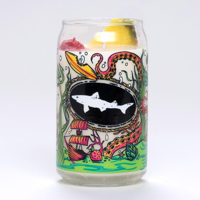 Underwater Can Glass Candle