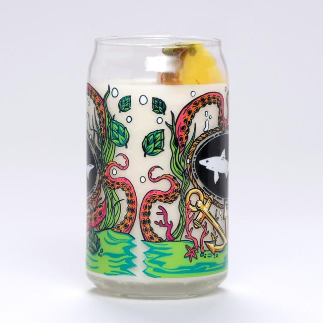 Underwater Can Glass Candle