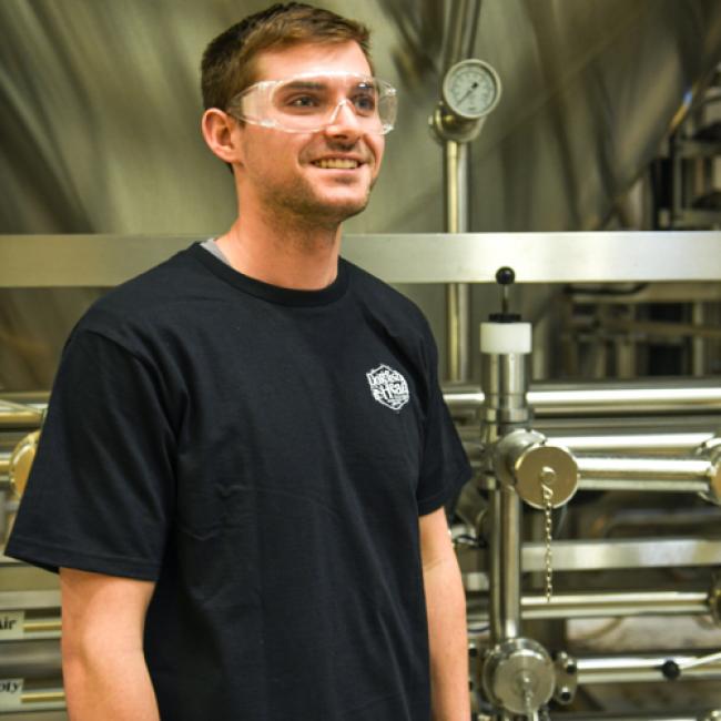 Dogfish Head Black Hexagon Tee