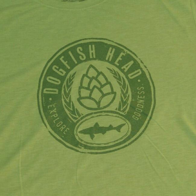 Men's Cool Trail Tee screen print closeup