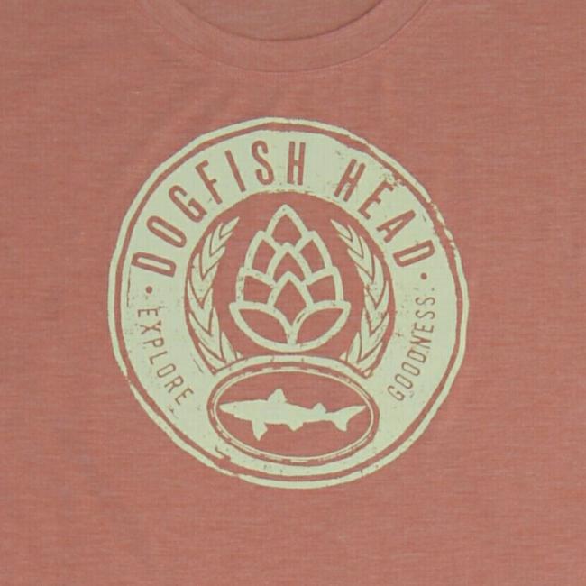 Patagonia Cool Trails Dogfish Head Screen Printed Tee Close up