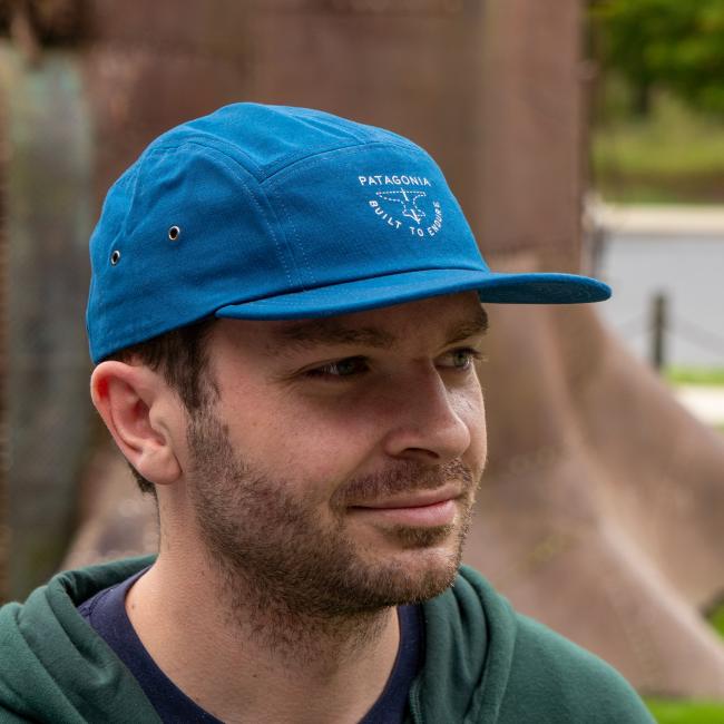 Patagonia Rich Blue Maclure Hat, Dogfish Head Craft Brewed Ales