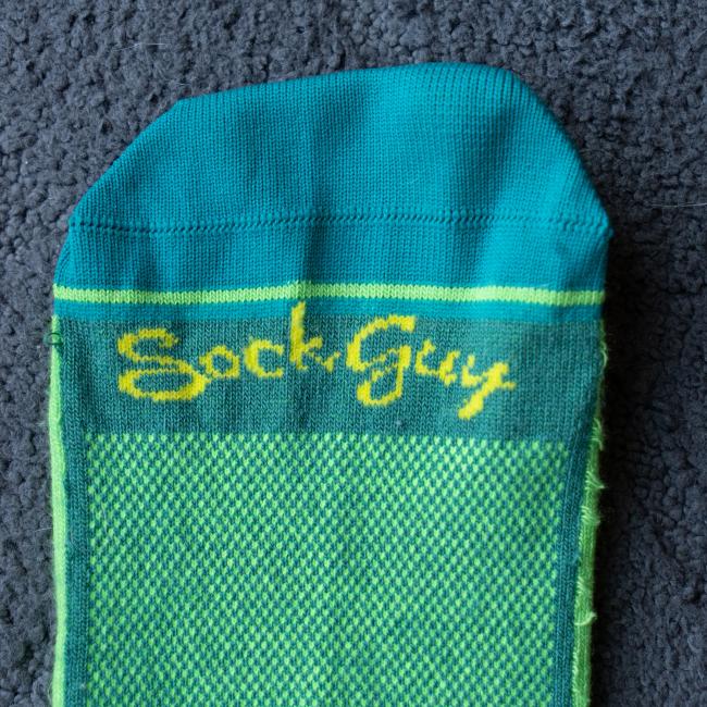 Sock Guy Logo Close up