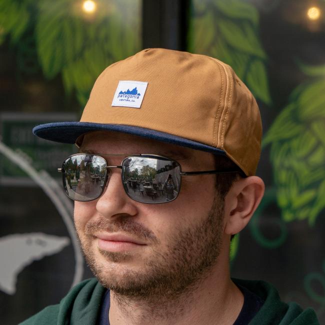Patagonia Beige Range Cap Dogfish Head Craft Brewed Ales Off