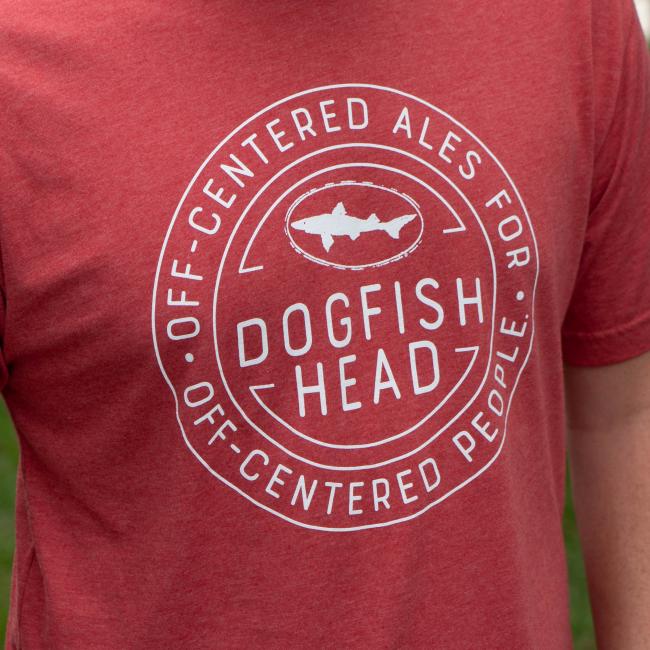 Red heather tee