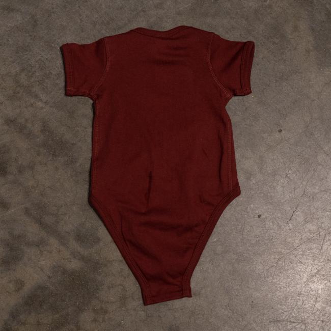 back of onesie dogfish