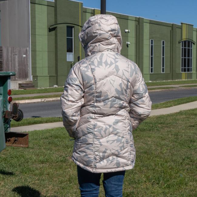 Patagonia camo down jacket discount