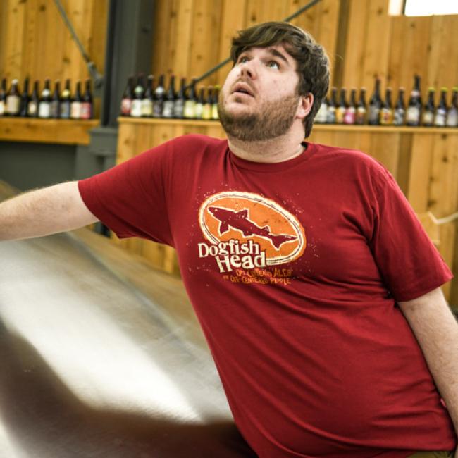 Dogfish Head Cranberry Logo Tee