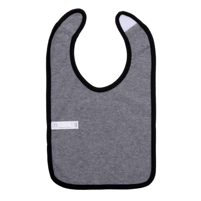 Grey Boombox Bib