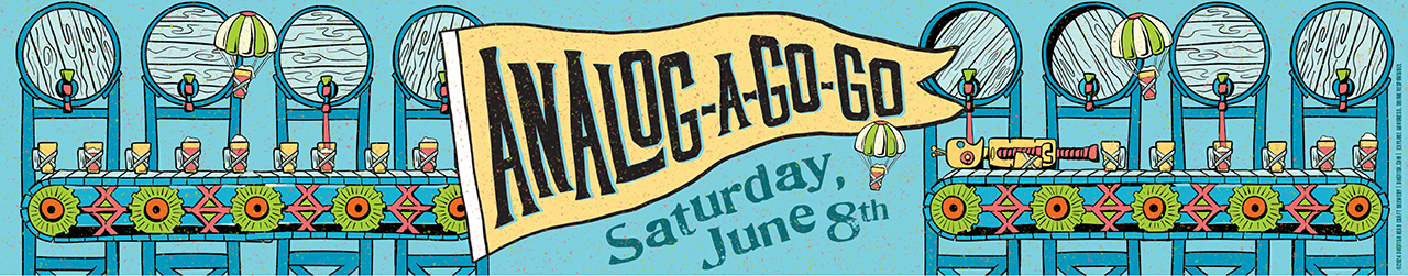 Dogfish Head 2024 Analog A Go-Go is happening Saturday June 8th, 2024